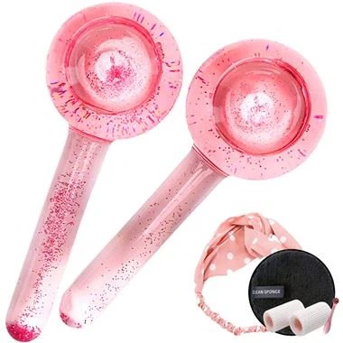 Globes Gwydr Wyneb 2PCS Wedi'u Gosod ar gyfer Wyneb