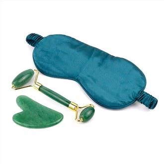 Jade Roller A Gua Sha Ar Gyfer Wyneb Slim