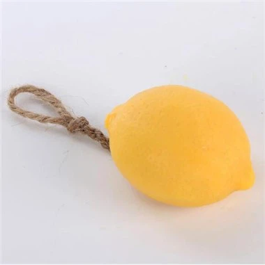 Pob sebon lemwn naturiol wedi'i wneud â llaw