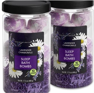 Bom bath cysgu dwfn lafant chamomile