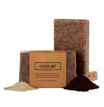 Sebon coffi prysgwydd naturiol